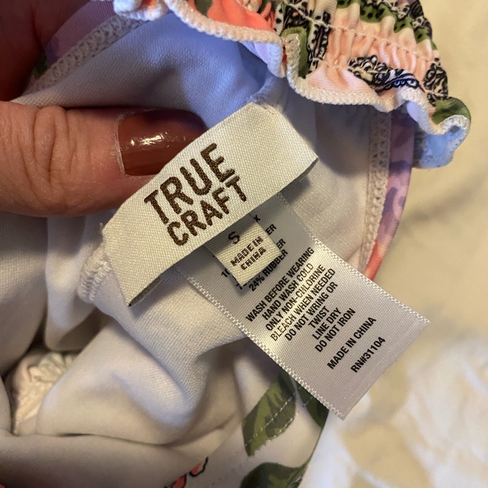 True Craft Multicolor Ruffled Bikini - Picture 3 of 6